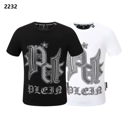 Replica Philipp Plein PP T-Shirts Short Sleeved For Men #1443773 $27.00 USD for Wholesale