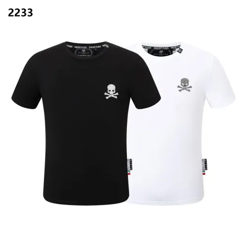 Replica Philipp Plein PP T-Shirts Short Sleeved For Men #1443776 $27.00 USD for Wholesale