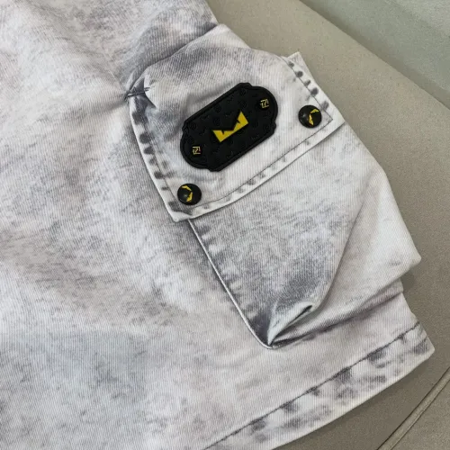Replica Fendi Pants For Men #1443911 $88.00 USD for Wholesale