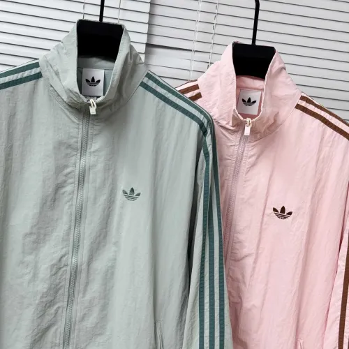 Replica Adidas Jackets Long Sleeved For Unisex #1443968 $48.00 USD for Wholesale