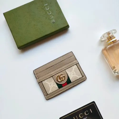 Cheap Gucci Card Holders #1443996, $$27.00 USD On Gucci Wallets