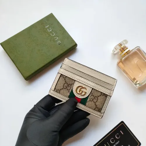 Replica Gucci Card Holders #1443997 $27.00 USD for Wholesale