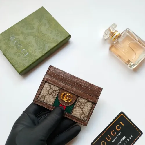 Replica Gucci Card Holders #1443999 $27.00 USD for Wholesale