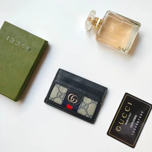 Replica Gucci Card Holders #1444000 $27.00 USD for Wholesale