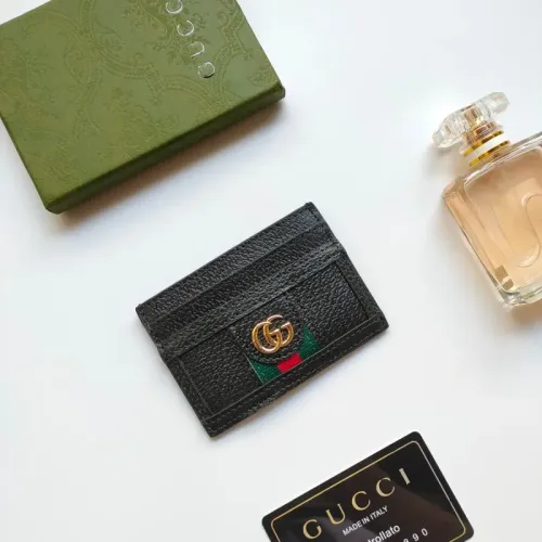 Cheap Gucci Card Holders #1444002, $$27.00 USD On Gucci Wallets