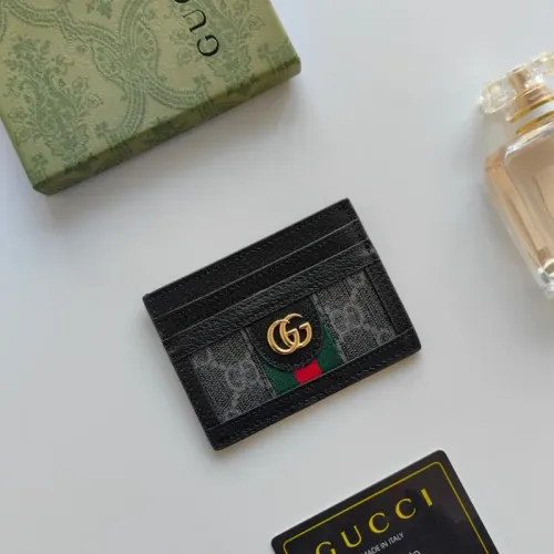 Cheap Gucci Card Holders #1444004, $$27.00 USD On Gucci Wallets