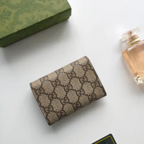 Replica Gucci Card Holders #1444005 $34.00 USD for Wholesale
