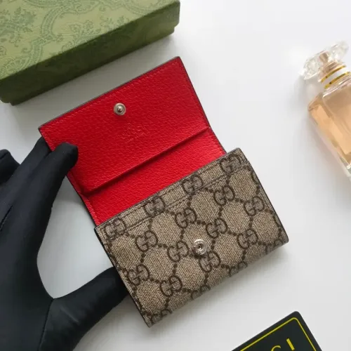 Replica Gucci Card Holders #1444005 $34.00 USD for Wholesale