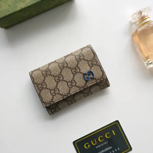 Cheap Gucci Card Holders #1444006, $$34.00 USD On Gucci Wallets