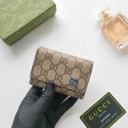 Replica Gucci Card Holders #1444006 $34.00 USD for Wholesale
