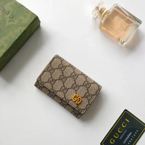 Replica Gucci Card Holders #1444007 $34.00 USD for Wholesale