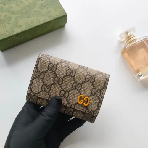 Replica Gucci Card Holders #1444007 $34.00 USD for Wholesale