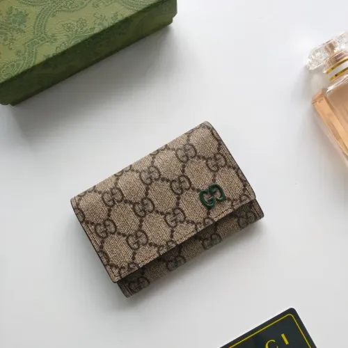 Cheap Gucci Card Holders #1444008, $$34.00 USD On Gucci Wallets