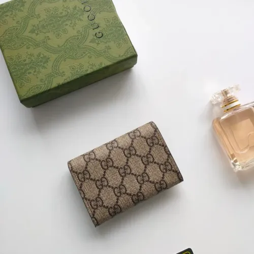 Replica Gucci Card Holders #1444008 $34.00 USD for Wholesale
