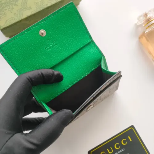 Replica Gucci Card Holders #1444008 $34.00 USD for Wholesale