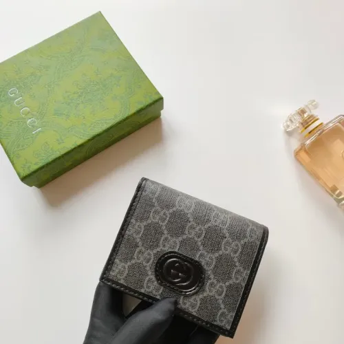 Replica Gucci Card Holders #1444009 $38.00 USD for Wholesale