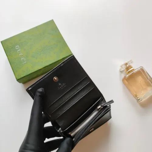 Replica Gucci Card Holders #1444009 $38.00 USD for Wholesale