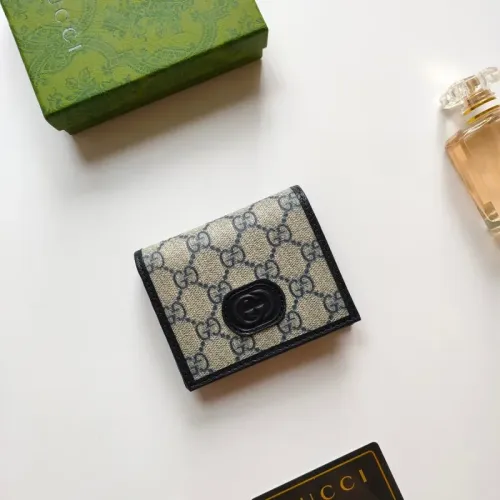 Cheap Gucci Card Holders #1444010, $$38.00 USD On Gucci Wallets