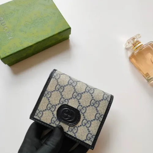 Replica Gucci Card Holders #1444010 $38.00 USD for Wholesale