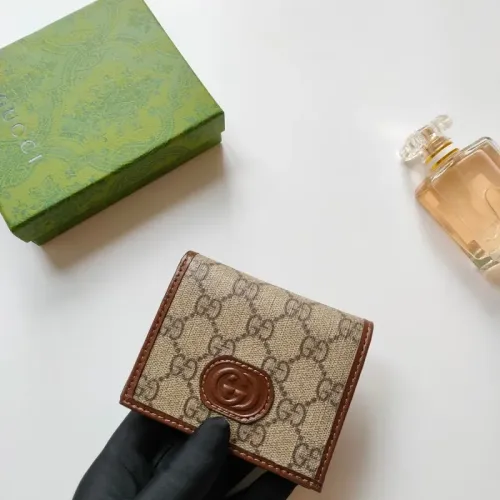 Replica Gucci Card Holders #1444011 $38.00 USD for Wholesale