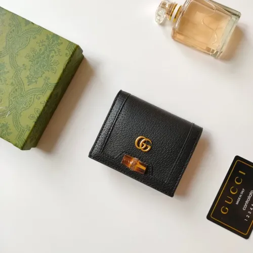 Replica Gucci Card Holders #1444012 $38.00 USD for Wholesale
