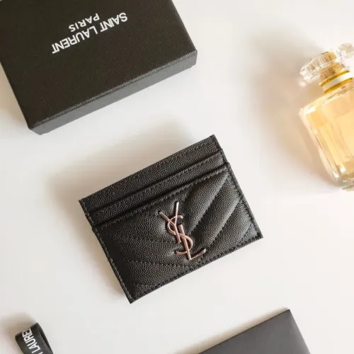 Cheap Yves Saint Laurent YSL Card Holders #1444041, $$27.00 USD On Yves Saint Laurent YSL Wallets