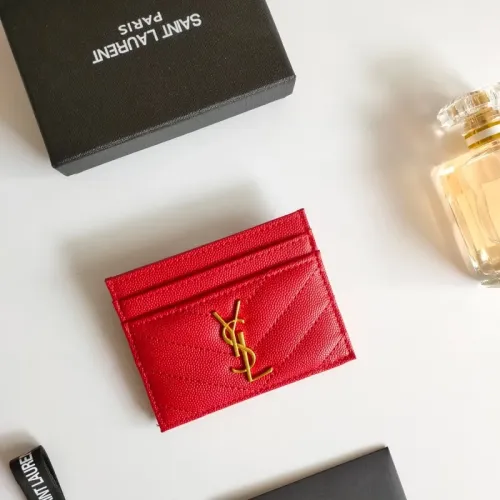Cheap Yves Saint Laurent YSL Card Holders #1444053, $$27.00 USD On Yves Saint Laurent YSL Wallets