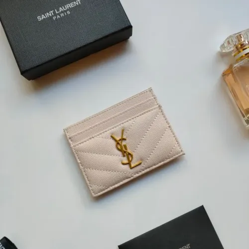 Cheap Yves Saint Laurent YSL Card Holders #1444056, $$27.00 USD On Yves Saint Laurent YSL Wallets