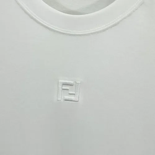 Replica Fendi T-Shirts Short Sleeved For Men #1444092 $80.00 USD for Wholesale