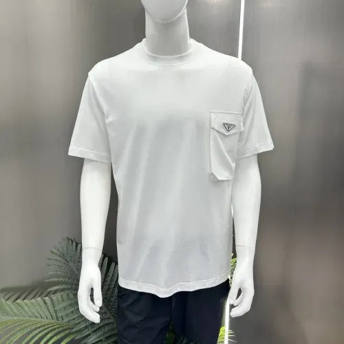 Replica Prada T-Shirts Short Sleeved For Men #1444094 $80.00 USD for Wholesale