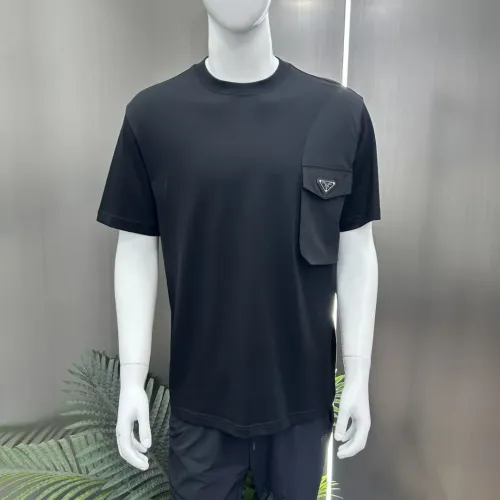 Replica Prada T-Shirts Short Sleeved For Men #1444095 $80.00 USD for Wholesale