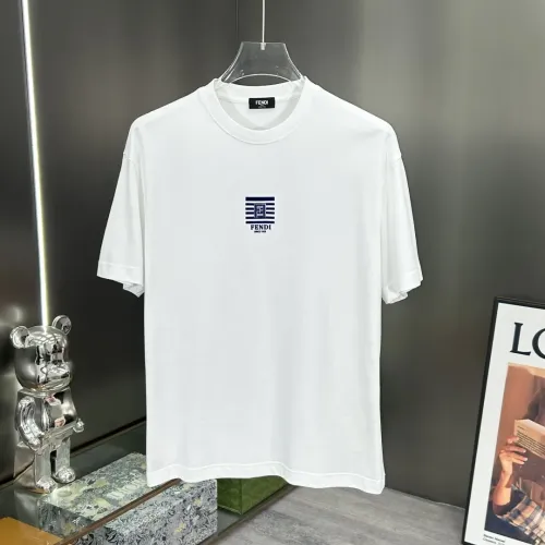 Cheap Fendi T-Shirts Short Sleeved For Men #1444120, $$80.00 USD On Fendi T-Shirts