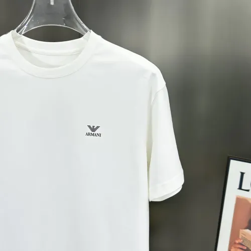 Replica Armani T-Shirts Short Sleeved For Men #1444157 $56.00 USD for Wholesale
