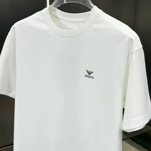 Replica Armani T-Shirts Short Sleeved For Men #1444157 $56.00 USD for Wholesale
