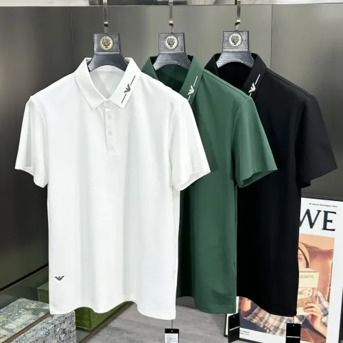 Replica Armani T-Shirts Short Sleeved For Men #1444181 $60.00 USD for Wholesale