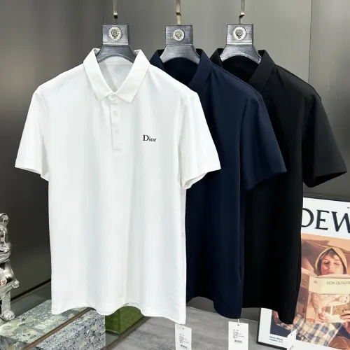 Replica Christian Dior T-Shirts Short Sleeved For Men #1444214 $60.00 USD for Wholesale