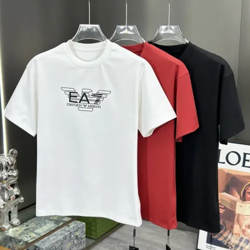 Replica Armani T-Shirts Short Sleeved For Men #1444242 $56.00 USD for Wholesale