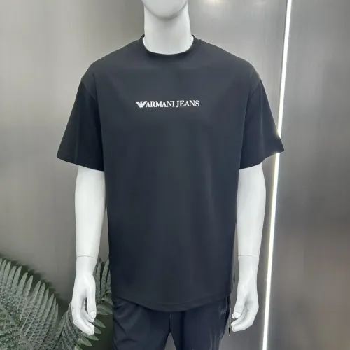 Replica Armani T-Shirts Short Sleeved For Men #1444245 $56.00 USD for Wholesale