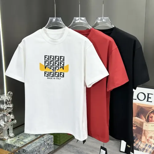 Replica Fendi T-Shirts Short Sleeved For Men #1444259 $56.00 USD for Wholesale