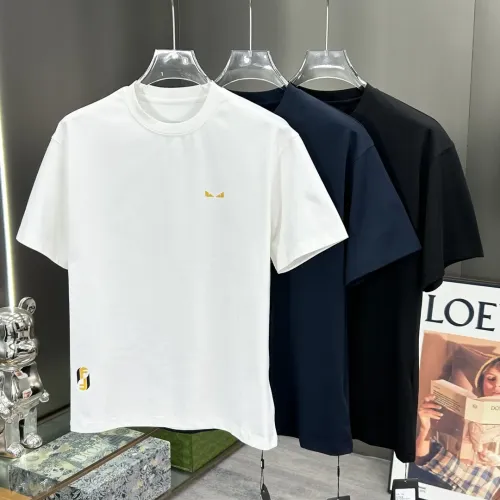 Replica Fendi T-Shirts Short Sleeved For Men #1444262 $56.00 USD for Wholesale