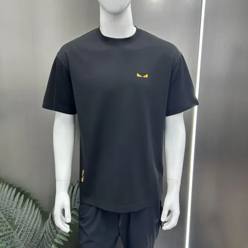 Replica Fendi T-Shirts Short Sleeved For Men #1444263 $56.00 USD for Wholesale