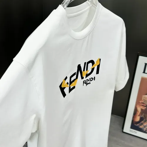 Replica Fendi T-Shirts Short Sleeved For Men #1444264 $56.00 USD for Wholesale