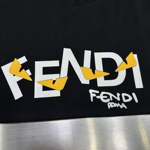 Replica Fendi T-Shirts Short Sleeved For Men #1444266 $56.00 USD for Wholesale