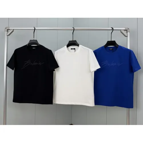 Replica Balmain T-Shirts Short Sleeved For Unisex #1444282 $72.00 USD for Wholesale