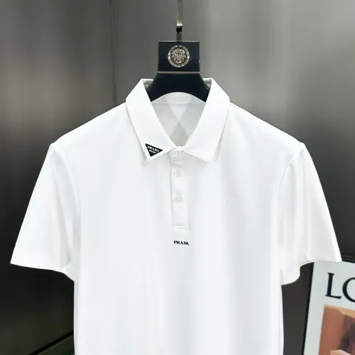 Replica Prada T-Shirts Short Sleeved For Men #1444374 $60.00 USD for Wholesale