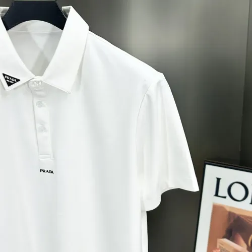Replica Prada T-Shirts Short Sleeved For Men #1444374 $60.00 USD for Wholesale