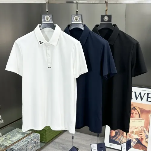 Replica Prada T-Shirts Short Sleeved For Men #1444376 $60.00 USD for Wholesale