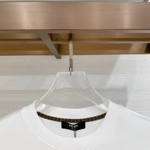 Replica Fendi T-Shirts Short Sleeved For Men #1444381 $72.00 USD for Wholesale