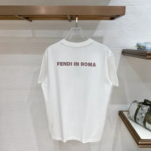 Replica Fendi T-Shirts Short Sleeved For Men #1444383 $72.00 USD for Wholesale