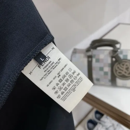 Replica Fendi T-Shirts Short Sleeved For Men #1444384 $72.00 USD for Wholesale